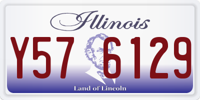 IL license plate Y576129
