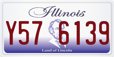 IL license plate Y576139