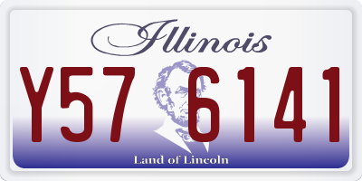 IL license plate Y576141