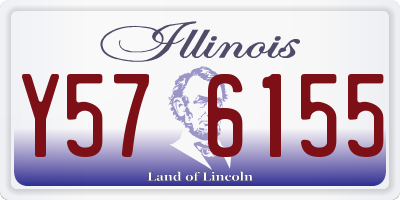 IL license plate Y576155