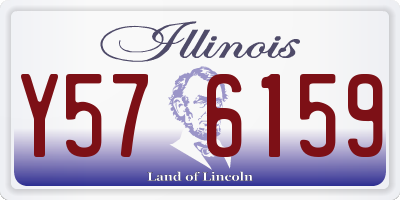 IL license plate Y576159