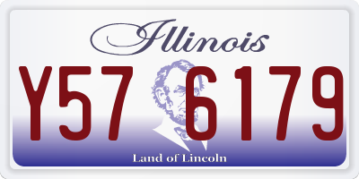 IL license plate Y576179