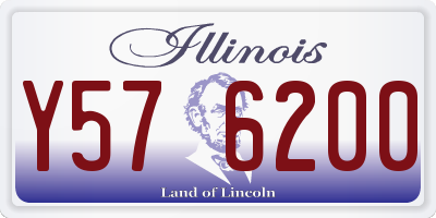 IL license plate Y576200