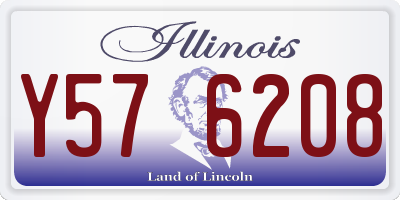 IL license plate Y576208