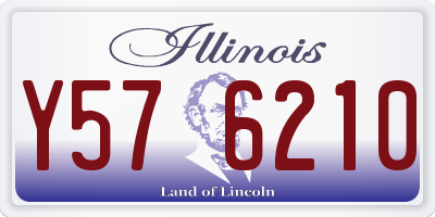 IL license plate Y576210