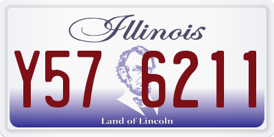 IL license plate Y576211