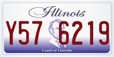 IL license plate Y576219