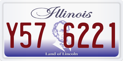 IL license plate Y576221