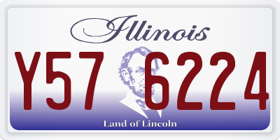 IL license plate Y576224