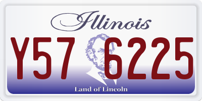IL license plate Y576225