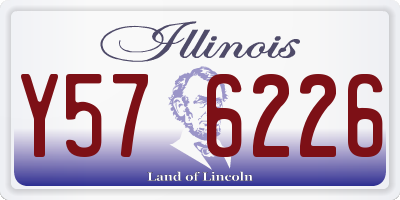 IL license plate Y576226