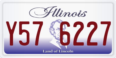 IL license plate Y576227
