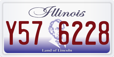 IL license plate Y576228