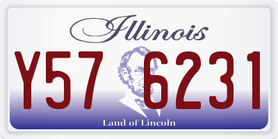 IL license plate Y576231