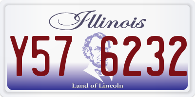IL license plate Y576232