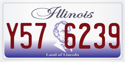 IL license plate Y576239