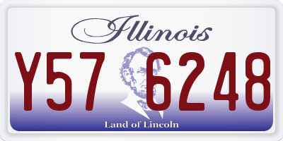 IL license plate Y576248