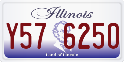 IL license plate Y576250