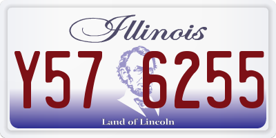 IL license plate Y576255