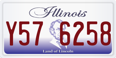 IL license plate Y576258