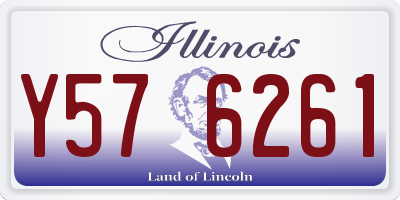 IL license plate Y576261