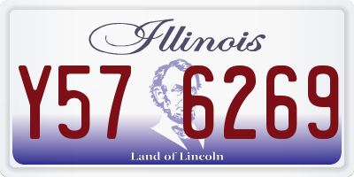 IL license plate Y576269