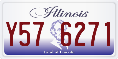 IL license plate Y576271