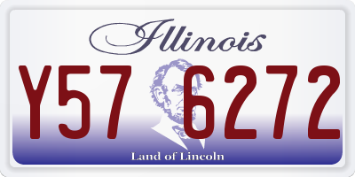 IL license plate Y576272