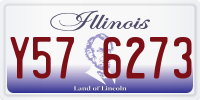 IL license plate Y576273