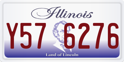 IL license plate Y576276