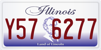 IL license plate Y576277