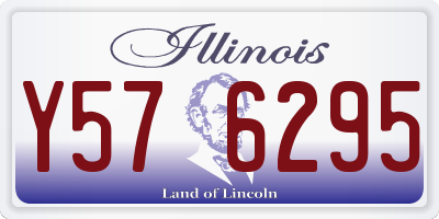 IL license plate Y576295