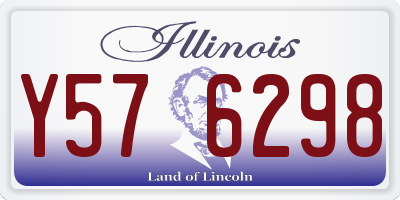 IL license plate Y576298