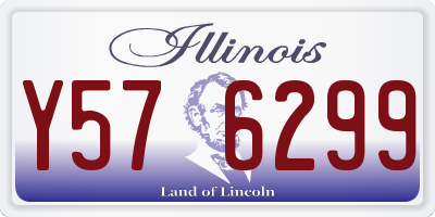 IL license plate Y576299