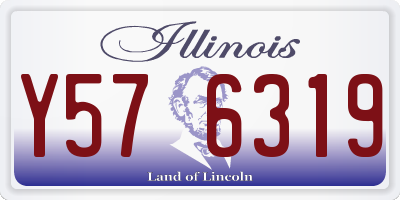 IL license plate Y576319