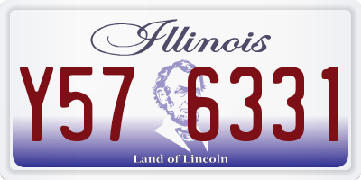 IL license plate Y576331