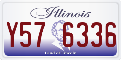 IL license plate Y576336