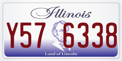 IL license plate Y576338