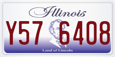 IL license plate Y576408