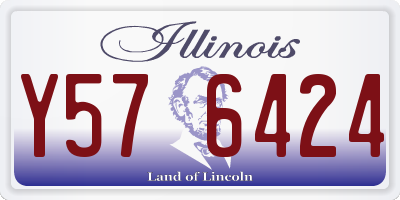 IL license plate Y576424