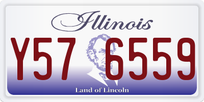 IL license plate Y576559