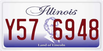IL license plate Y576948
