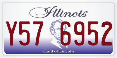 IL license plate Y576952