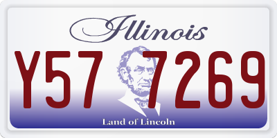 IL license plate Y577269