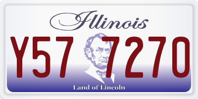 IL license plate Y577270