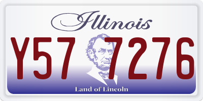 IL license plate Y577276