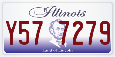 IL license plate Y577279