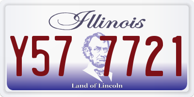 IL license plate Y577721
