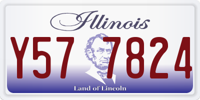 IL license plate Y577824