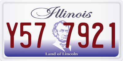 IL license plate Y577921